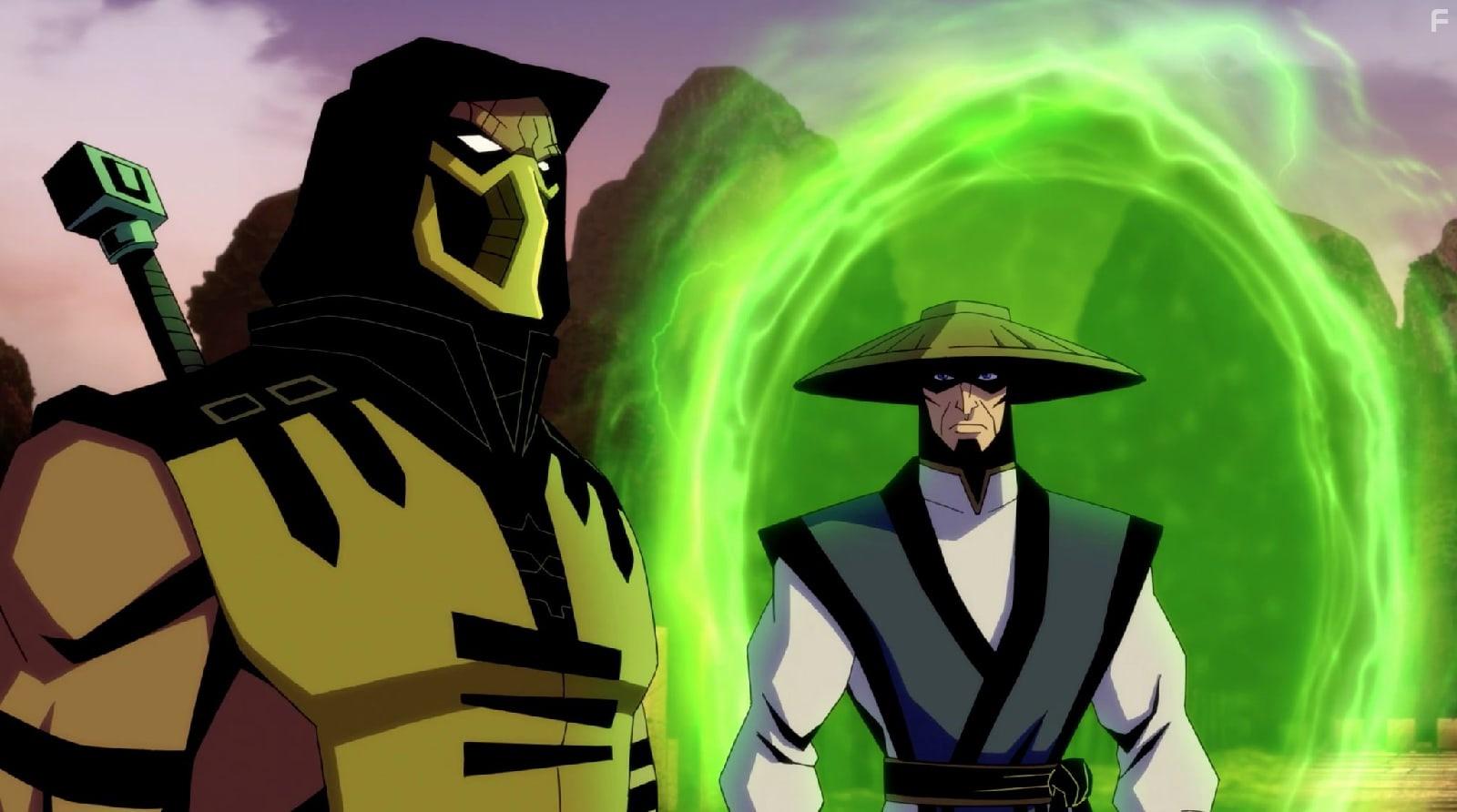 Patrick Seitz and Dave B. Mitchell in Mortal Kombat Legends: Battle of the Realms (2021)