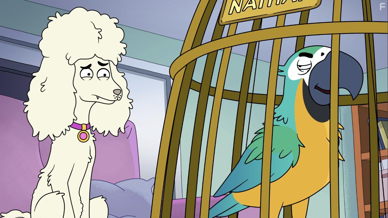 Lisa Kudrow and Nat Faxon in HouseBroken: Who Done It? (2021)