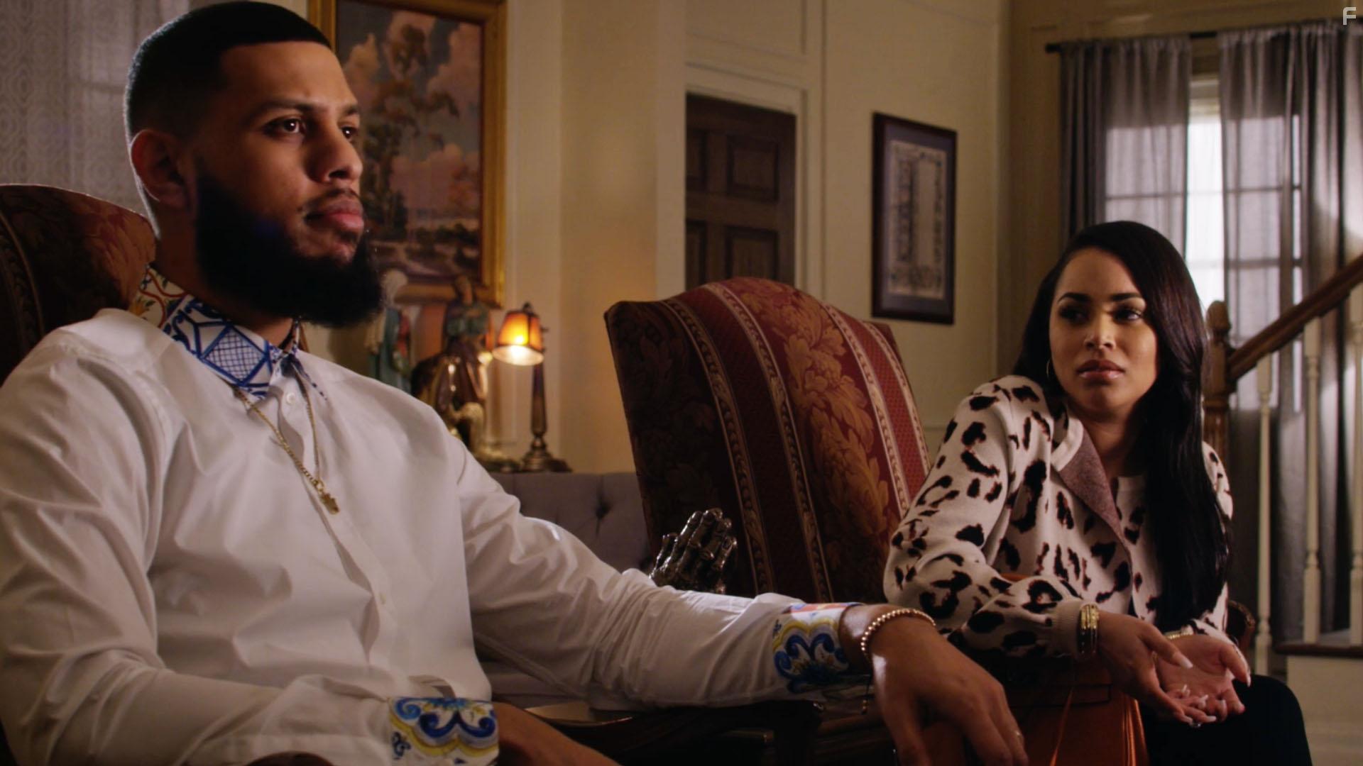 Lauren London and Sarunas J. Jackson in Games People Play (2019)