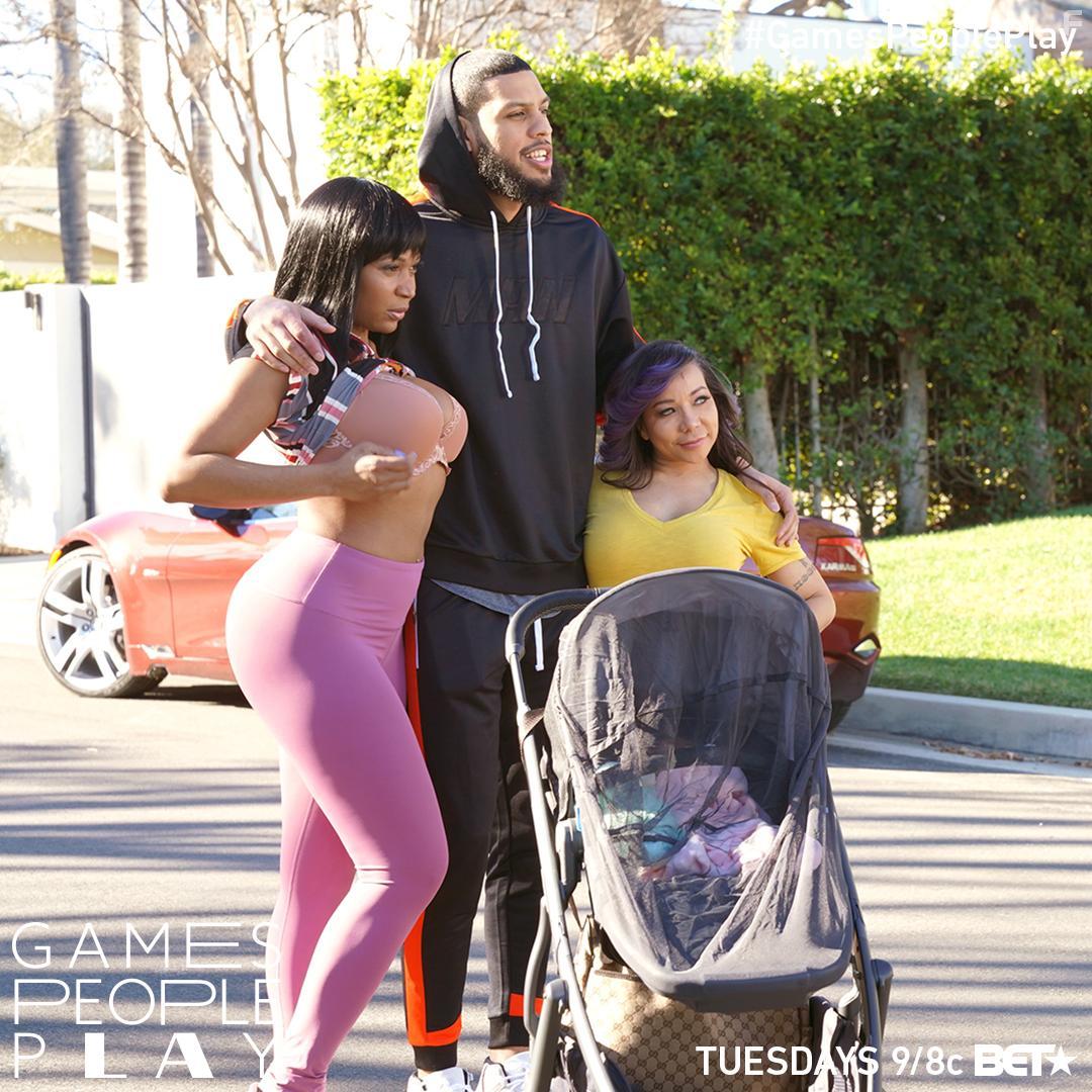 Tiny Harris, Sarunas J. Jackson, and Marlo Hampton in Games People Play (2019)