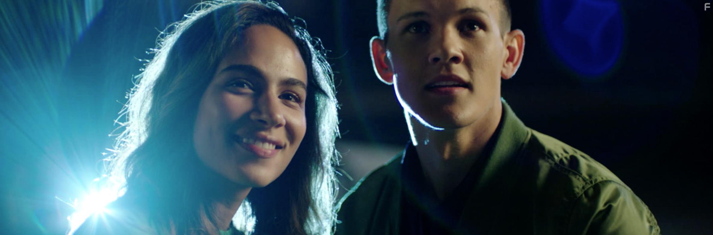 Aurora Perrineau and David Gridley in Rhino (2021)