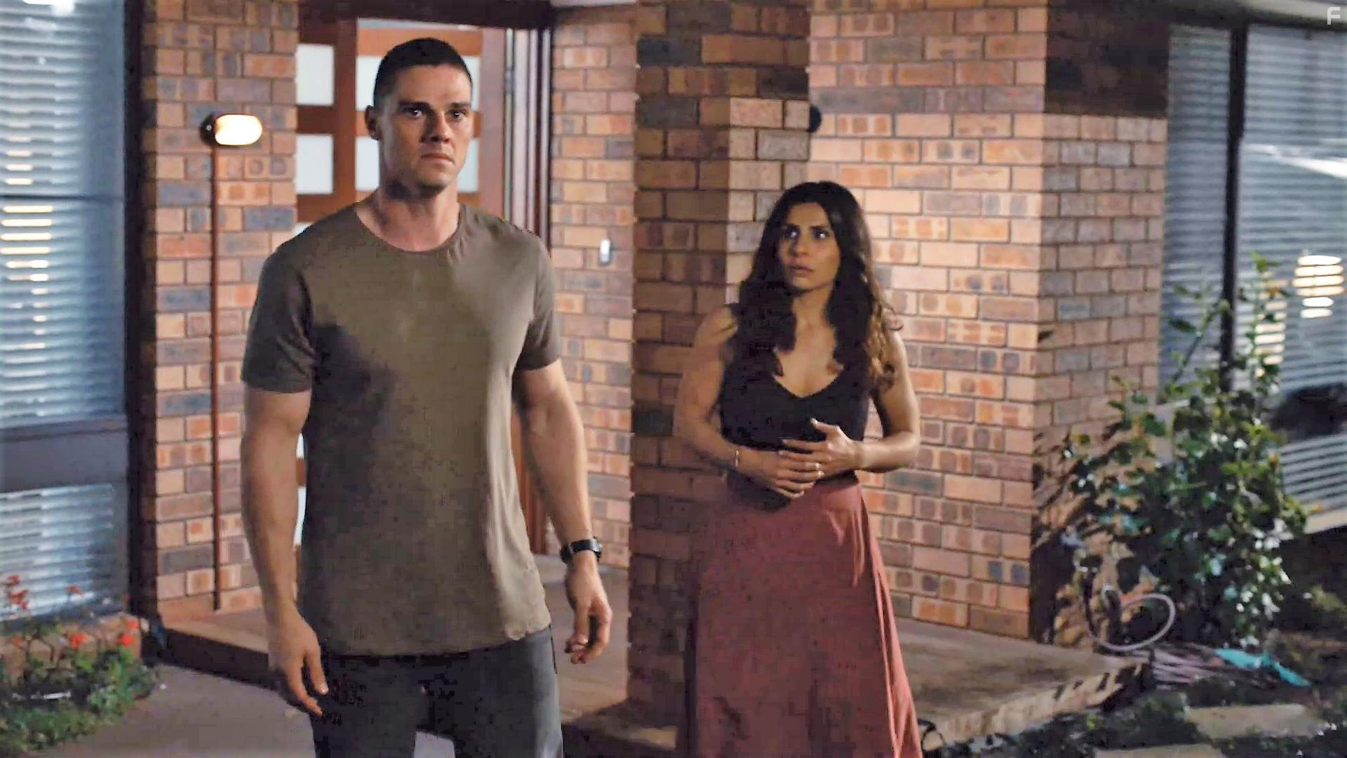 Jay Ryan and Sarah Armanious in Fighting Season (2018)