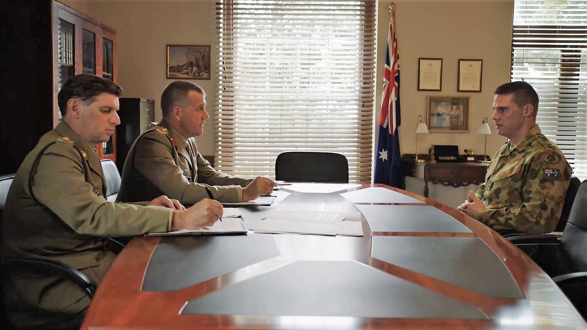 Rhys Muldoon and Jay Ryan in Fighting Season (2018)