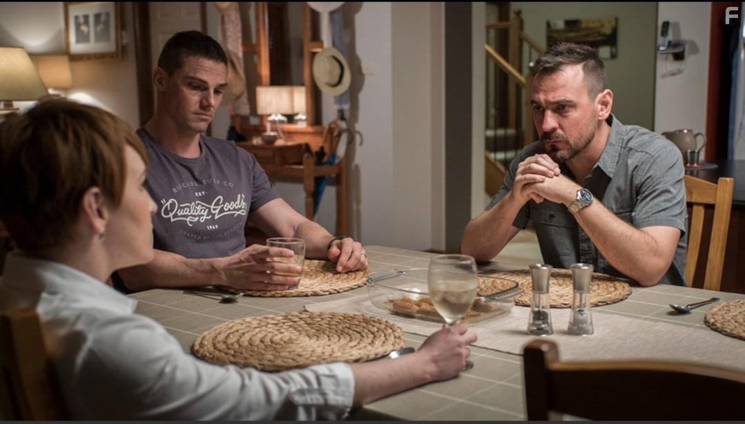 Ewen Leslie, Jay Ryan, and Kate Mulvany in Fighting Season (2018)