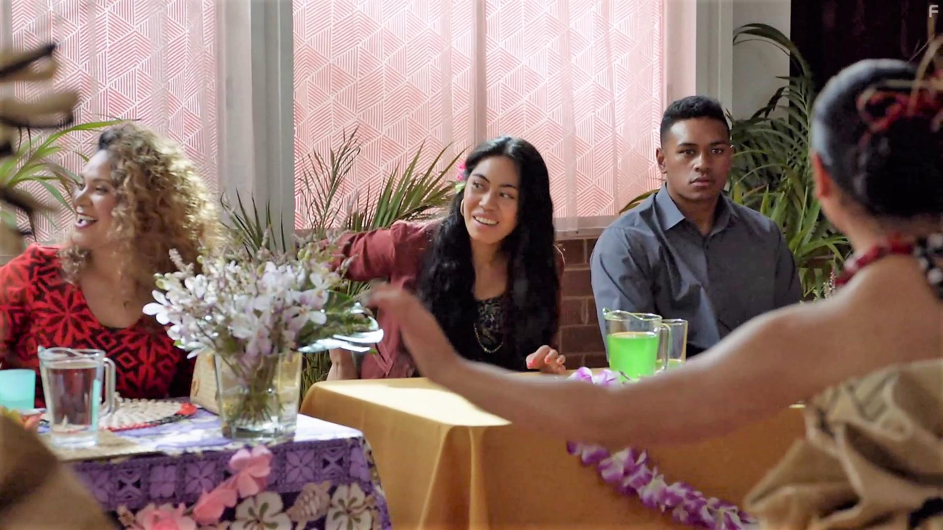 Aruna Po-Ching, Chris Alosio, and Sabryna Walters in Fighting Season (2018)