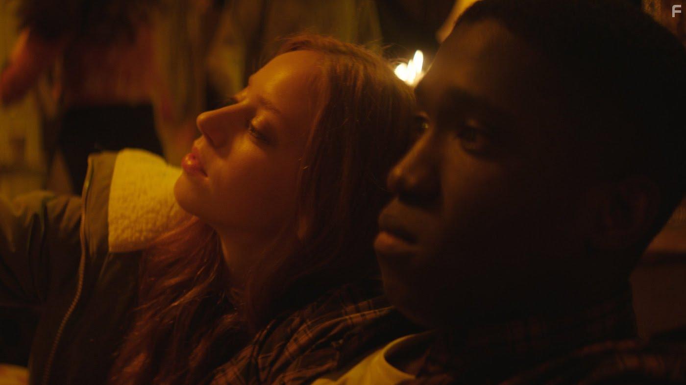 Lily Newmark and Ola Orebiyi in A Brixton Tale (2021)