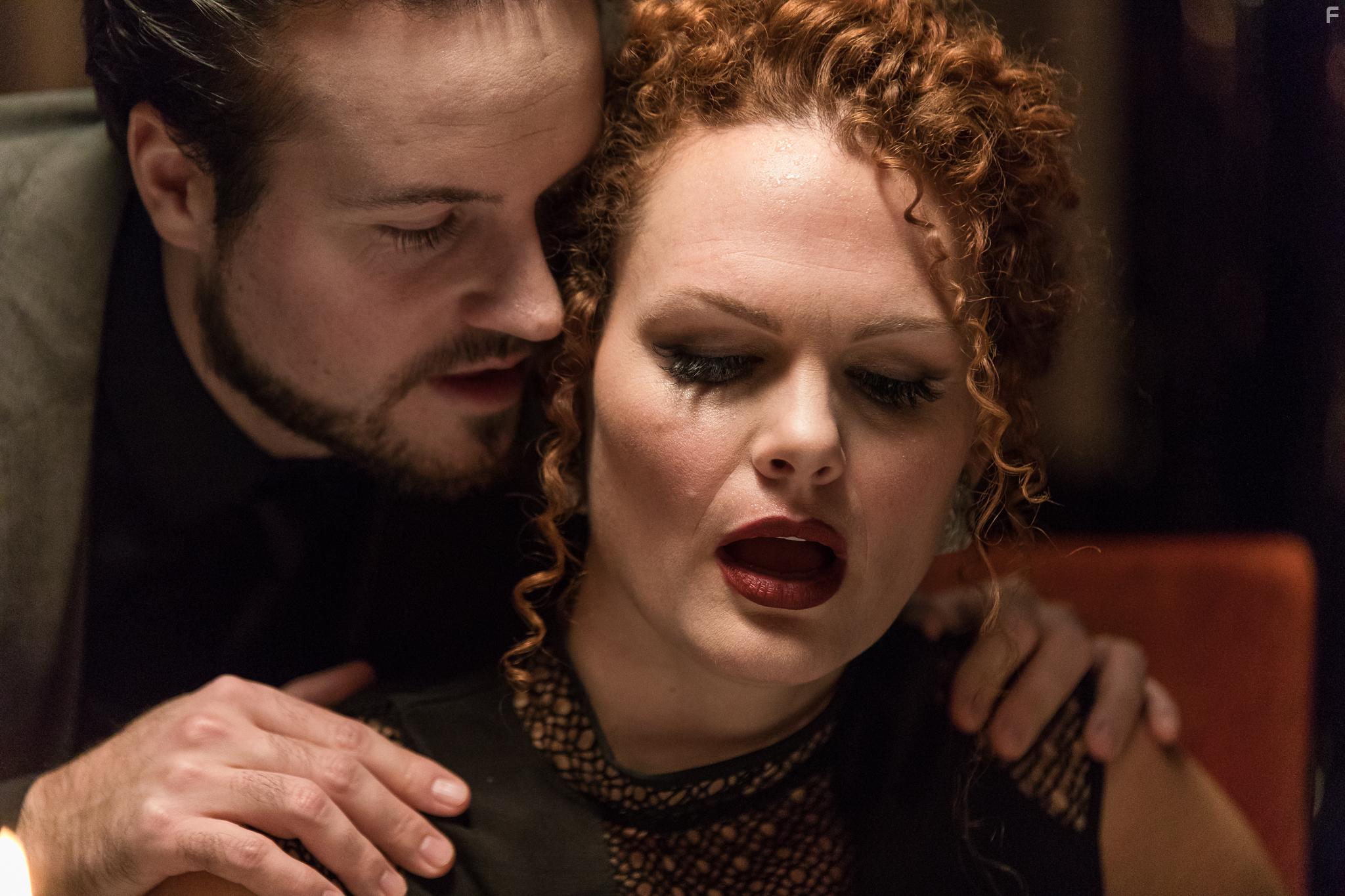 Brandon Ludwig and Christine Emes in Corporate Prey (2019)