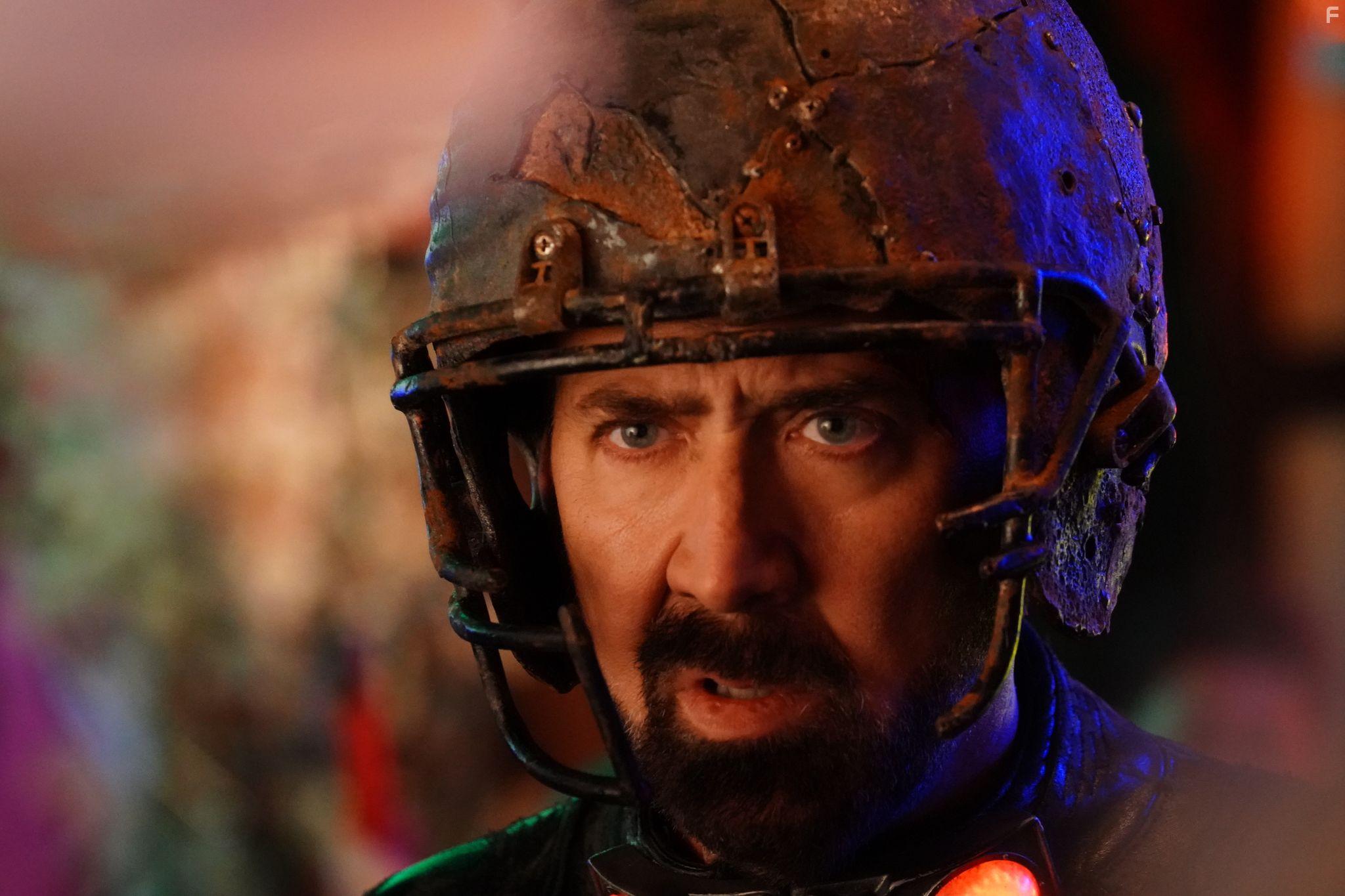 Nicolas Cage in Prisoners of the Ghostland (2021)