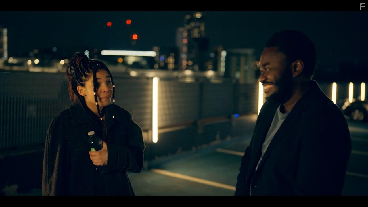 Talitha Wing and Babou Ceesay in Wolfe: Episode #1.2 (2021)