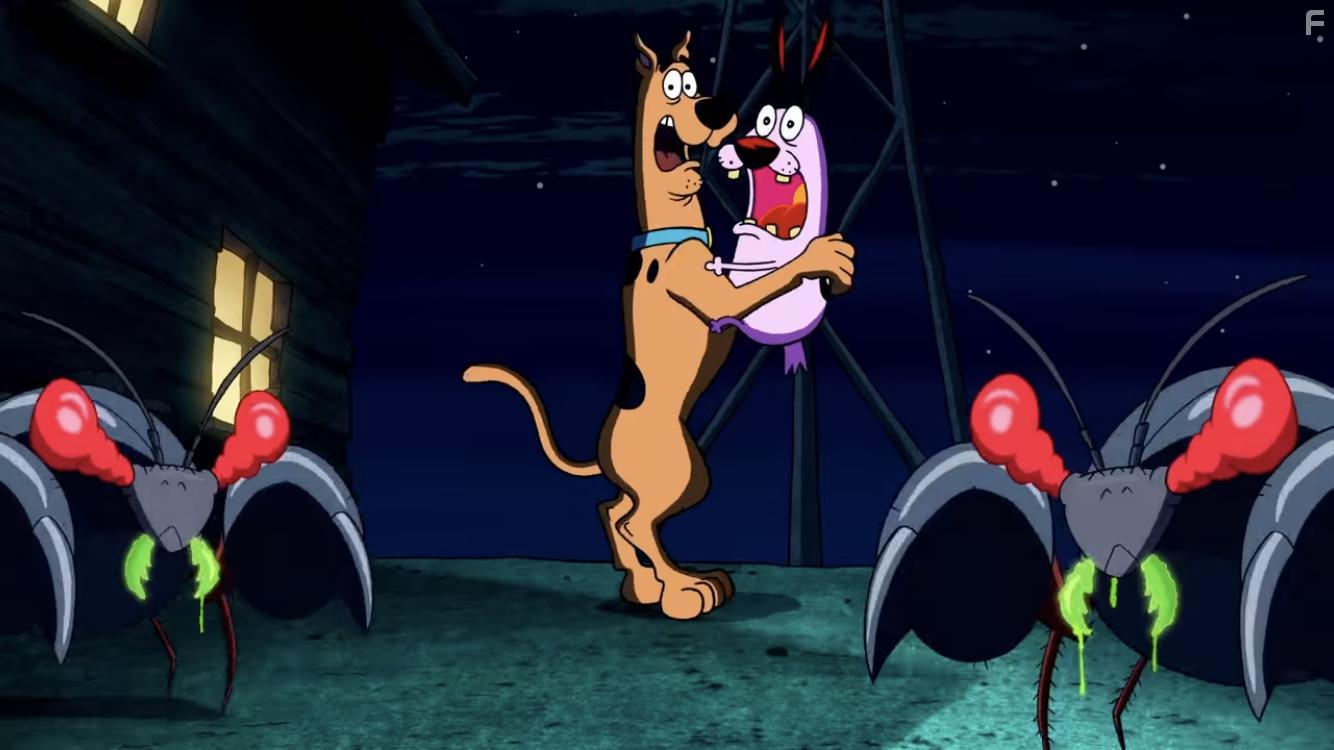 Marty Grabstein and Frank Welker in Straight Outta Nowhere: Scooby-Doo! Meets Courage the Cowardly Dog (2021)