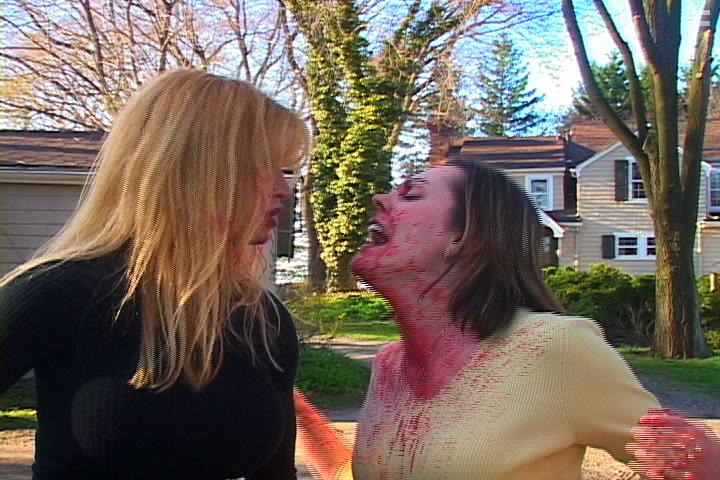 Melanie Brown and Doris Dany in Gruesome Threesome (2020)