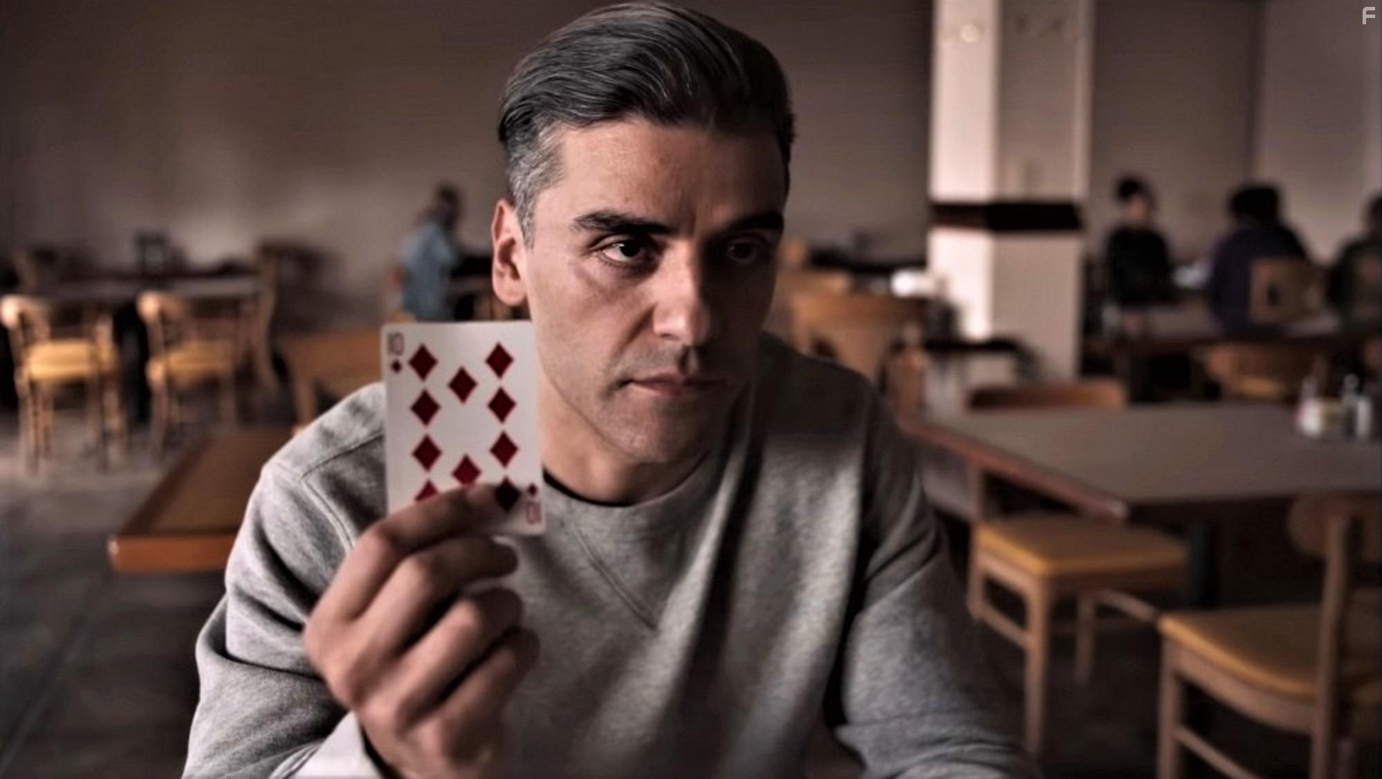 Oscar Isaac in The Card Counter (2021)