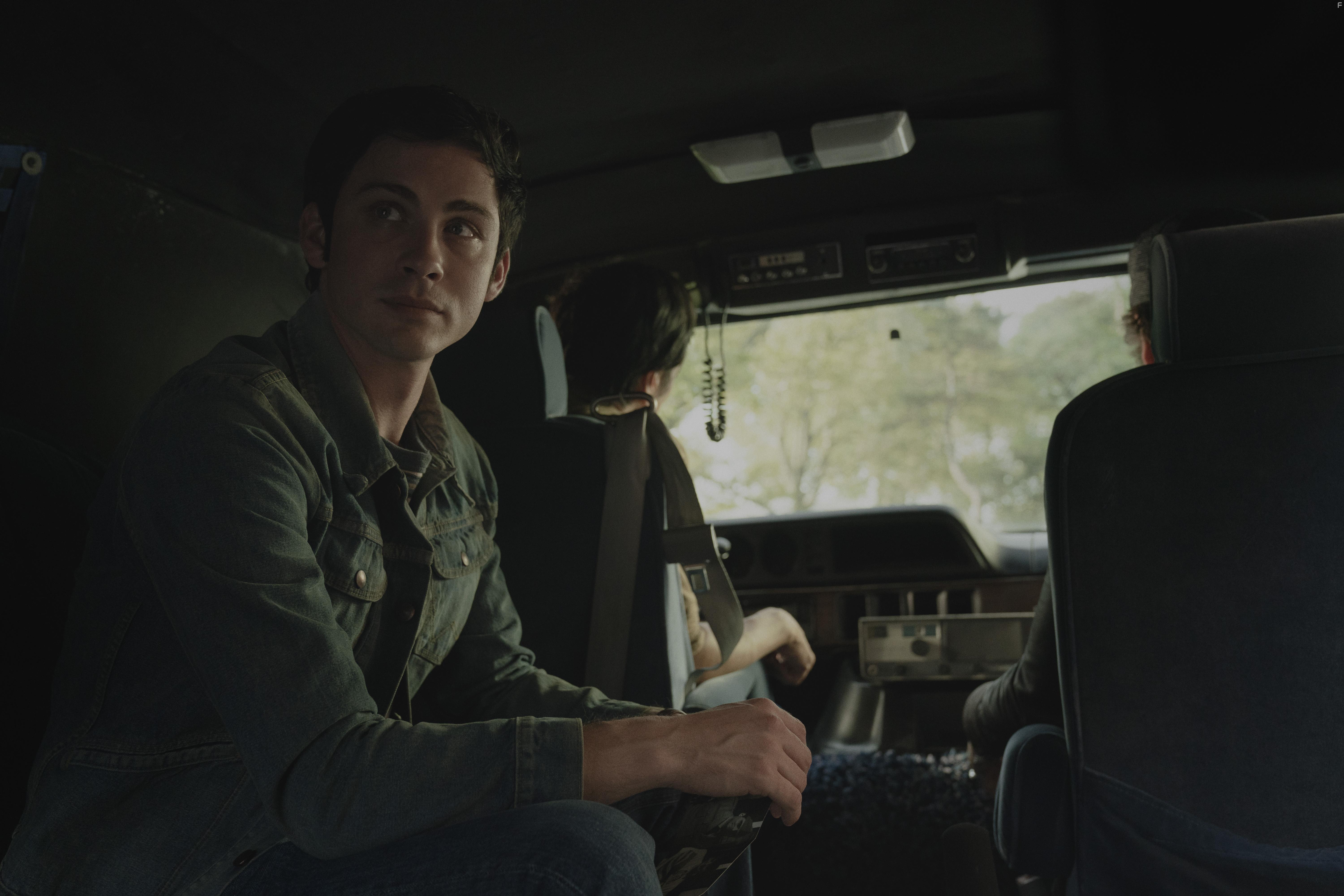 Logan Lerman in Hunters (2020)