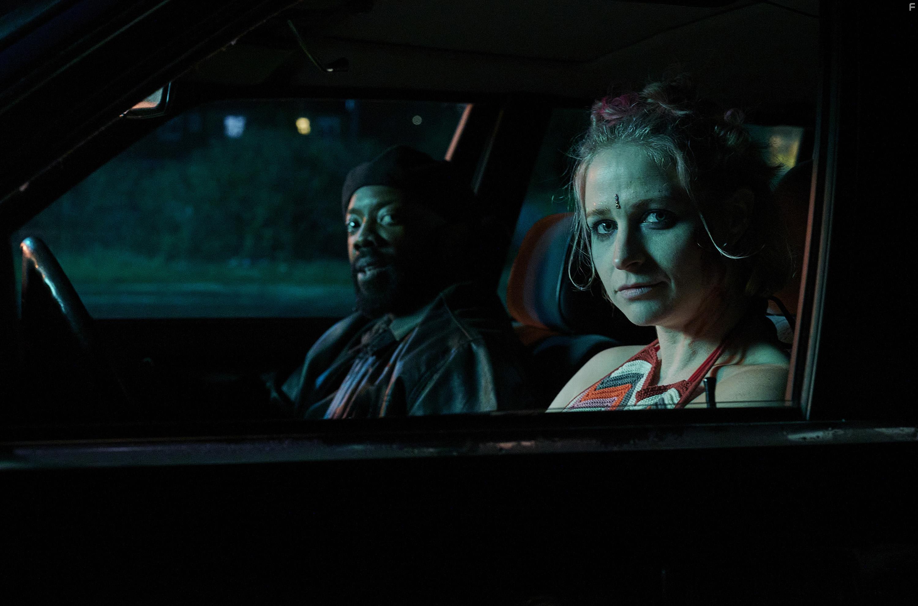 Nathaniel Martello-White and Niamh Algar in Deceit (2021)