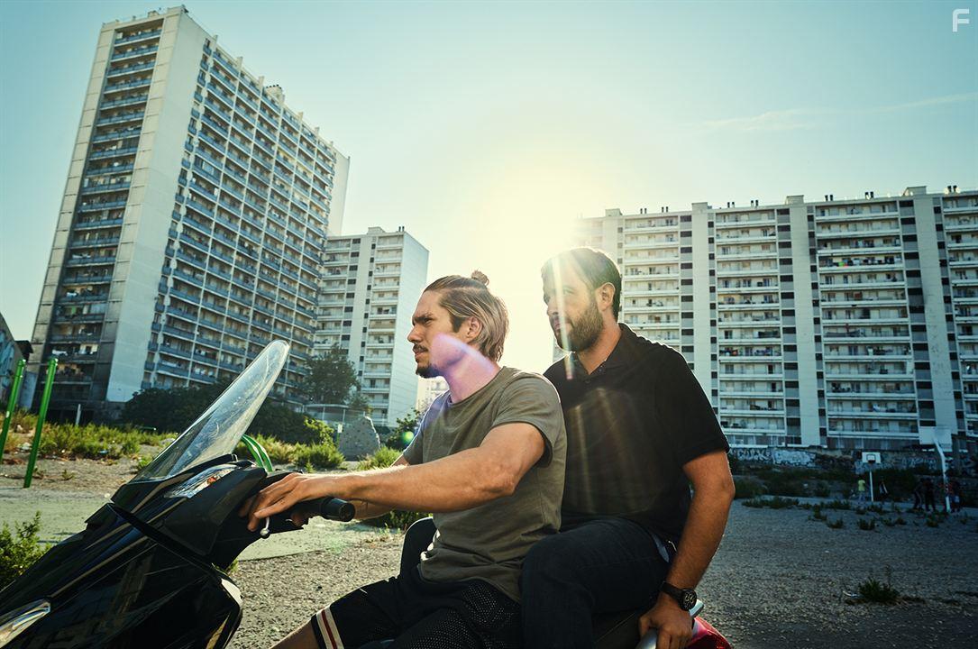 Franois Civil and Karim Leklou in BAC Nord (2020)