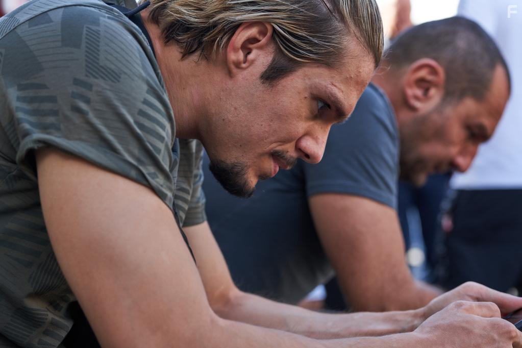 Gilles Lellouche and Franois Civil in BAC Nord (2020)