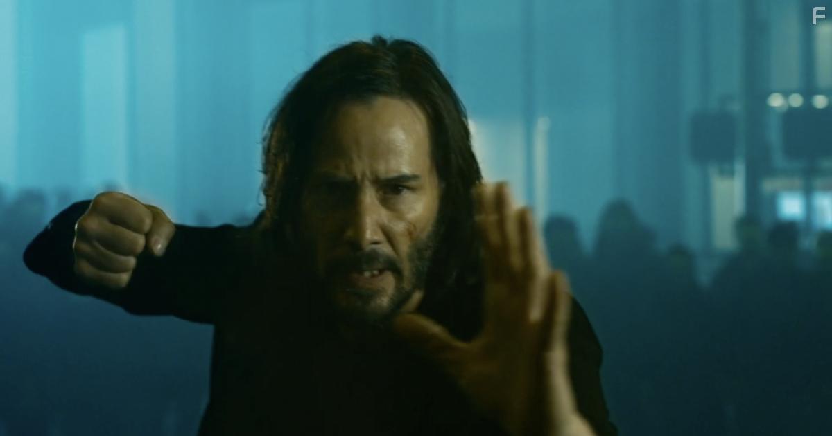 Keanu Reeves in The Matrix Resurrections (2021)