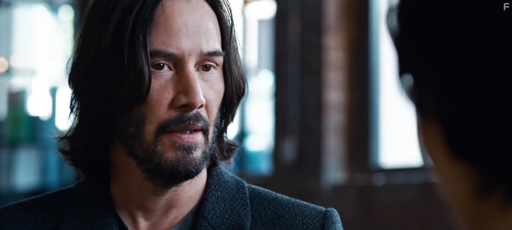 Keanu Reeves in The Matrix Resurrections (2021)