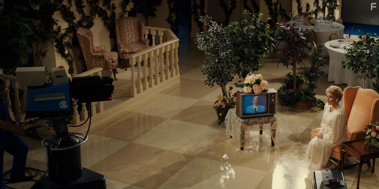 Jessica Chastain and Randy Havens in The Eyes of Tammy Faye (2021)