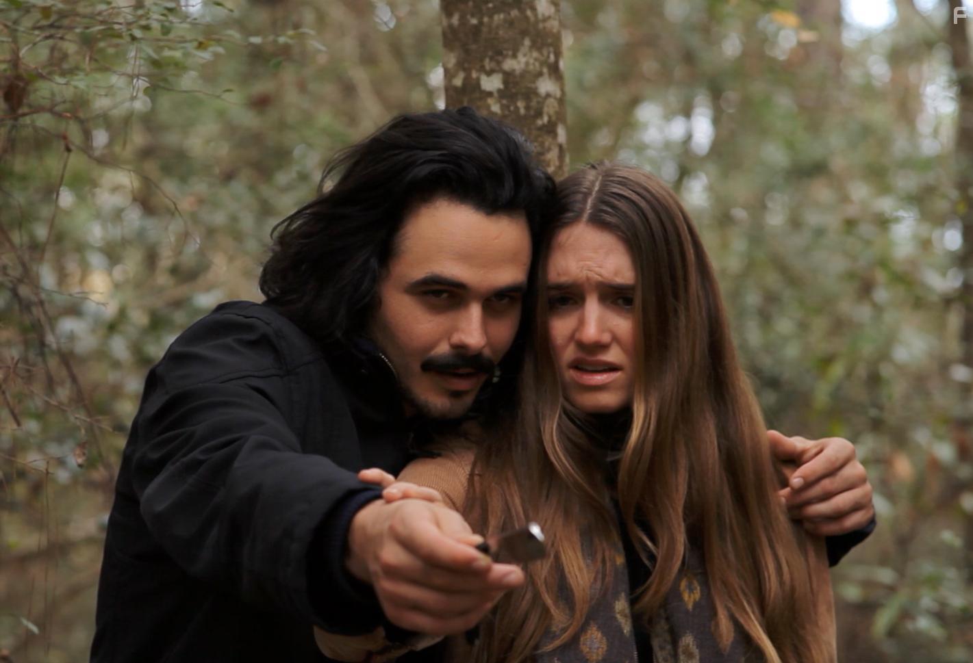 Nicholas Lorini and Elizabeth Baden Knowles in Octagon (2021)