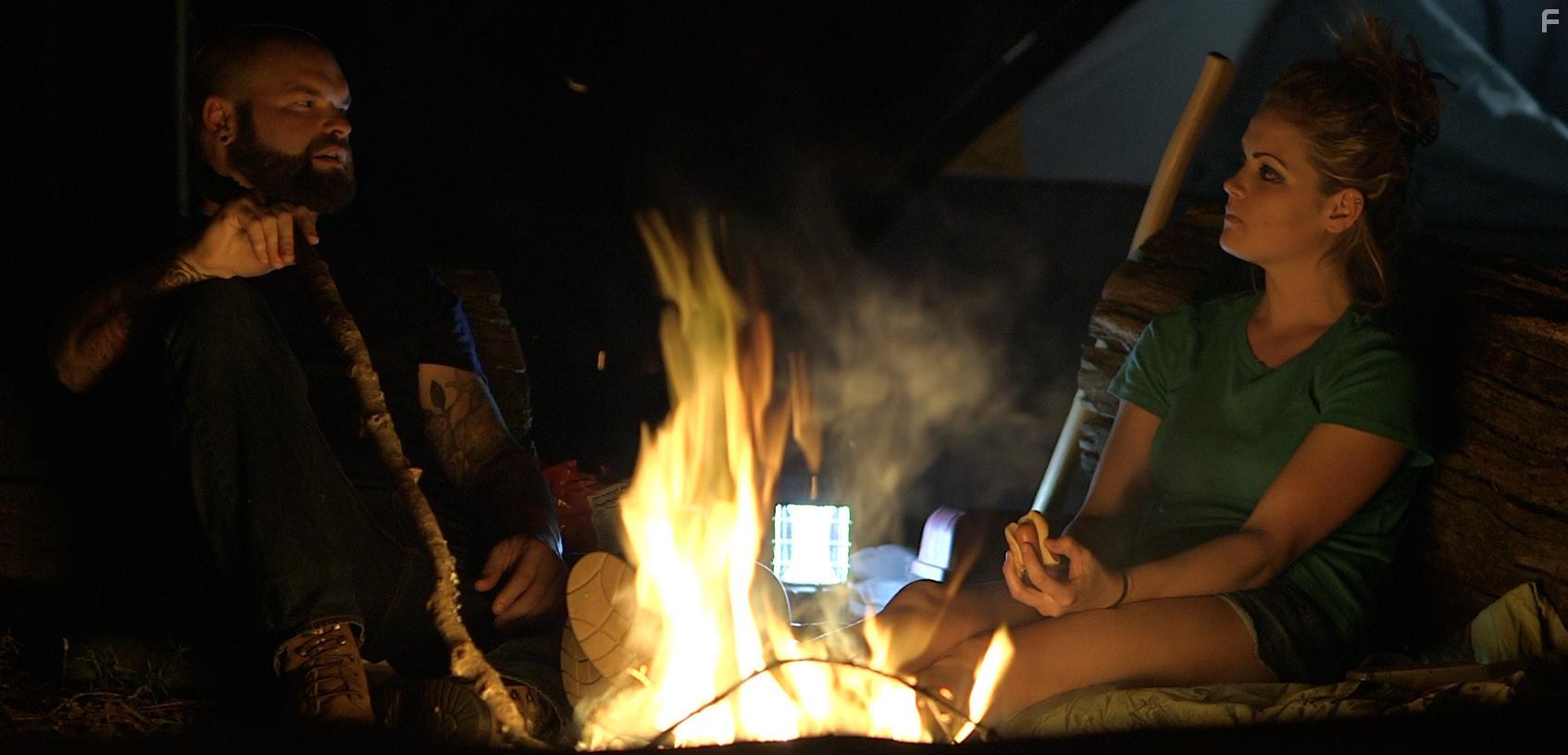 Kierney Nelson and Casey Dopson in Octagon (2021)