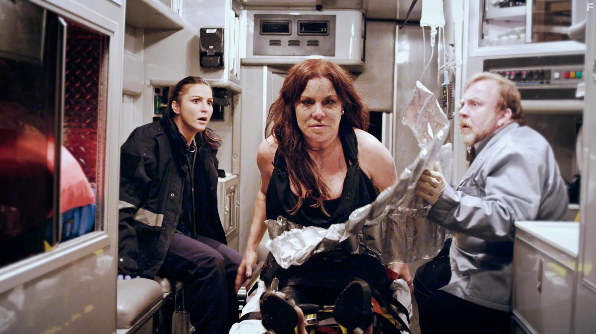 Diana Noris, Richard Kern, and Lauren Dougherty in Devil's Five (2021)