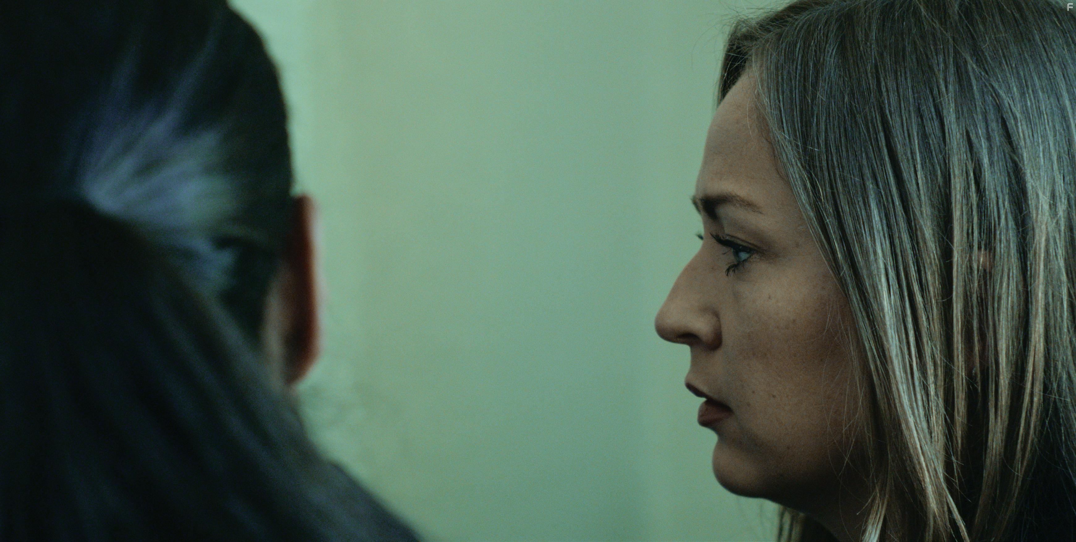 Erika Enggren and Caroline Harris in Tethered (2021)