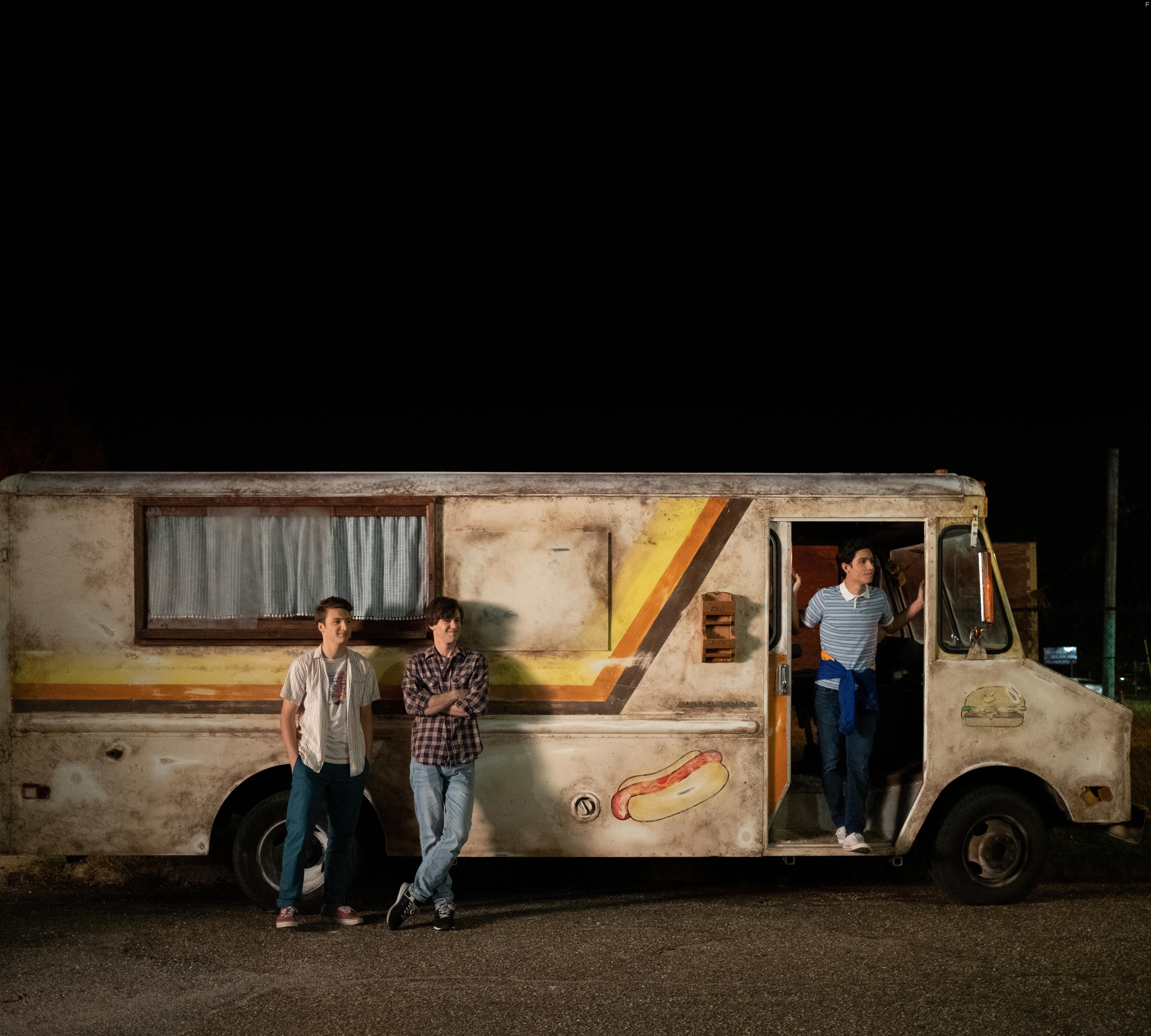 Bug Hall, Lorenzo James Henrie, and Jake Short in This Is the Year (2020)