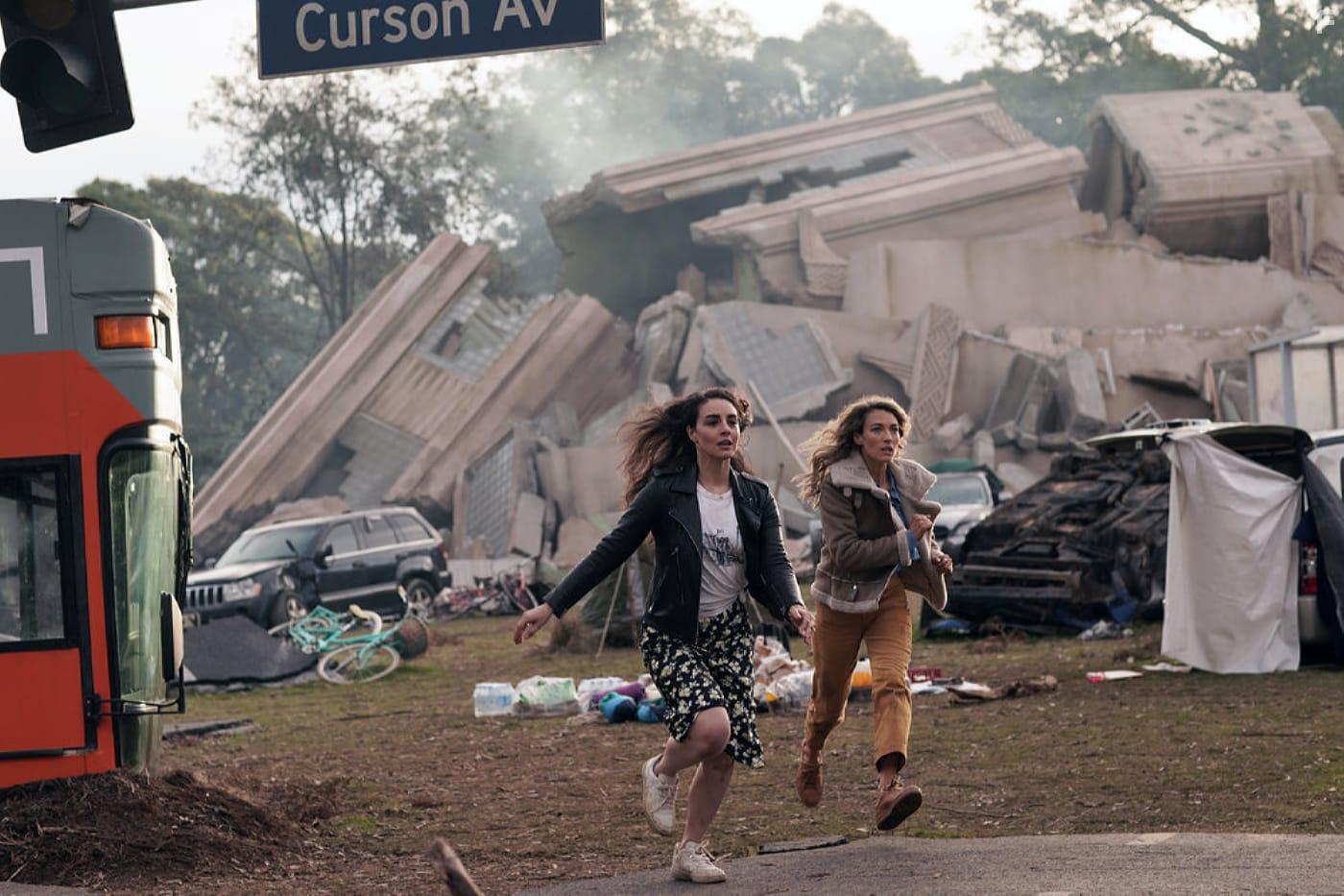 Natalie Zea and Veronica St. Clair in La Brea (2021)