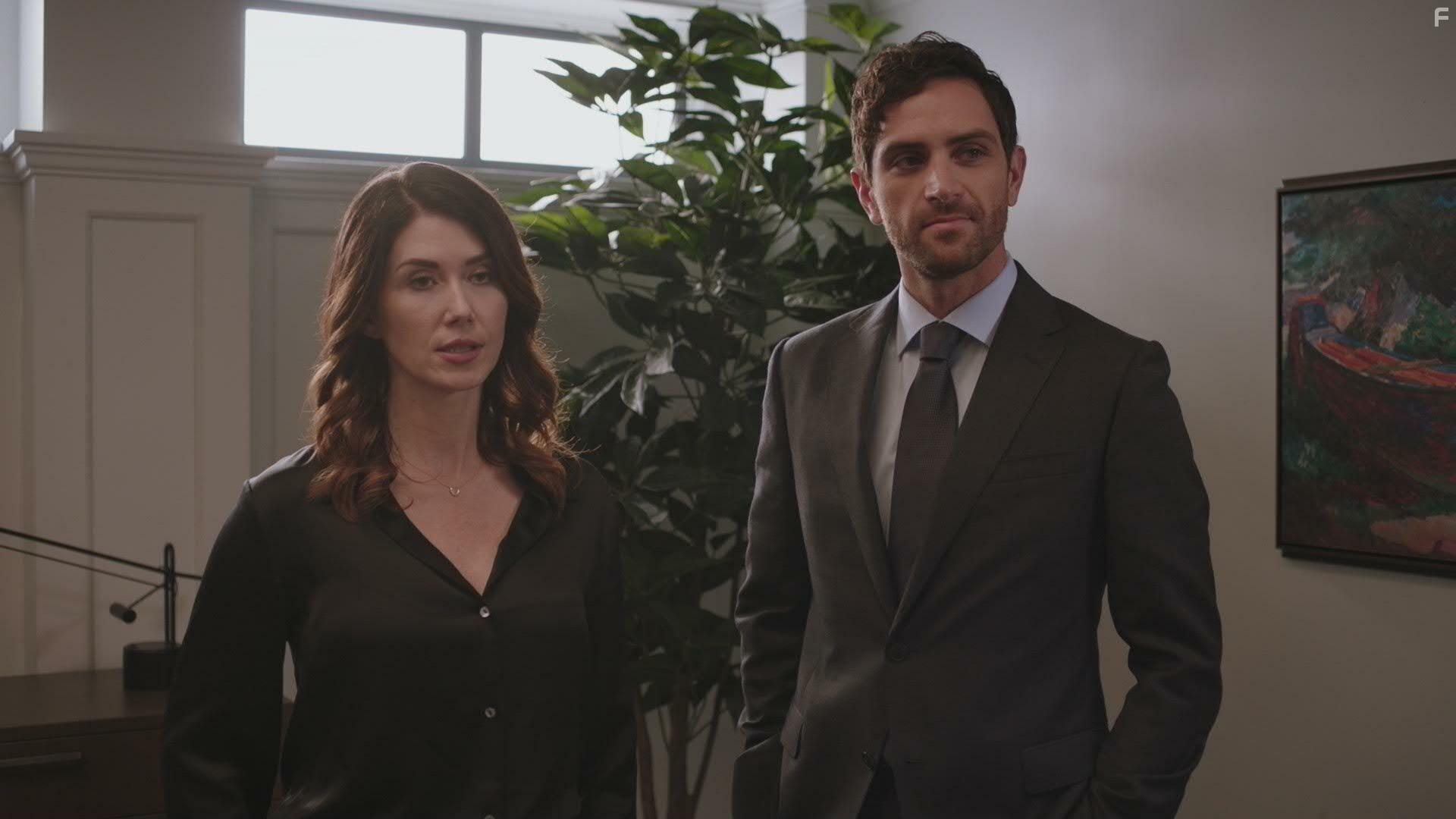 Jewel Staite and Luke Camilleri in Family Law (2021)