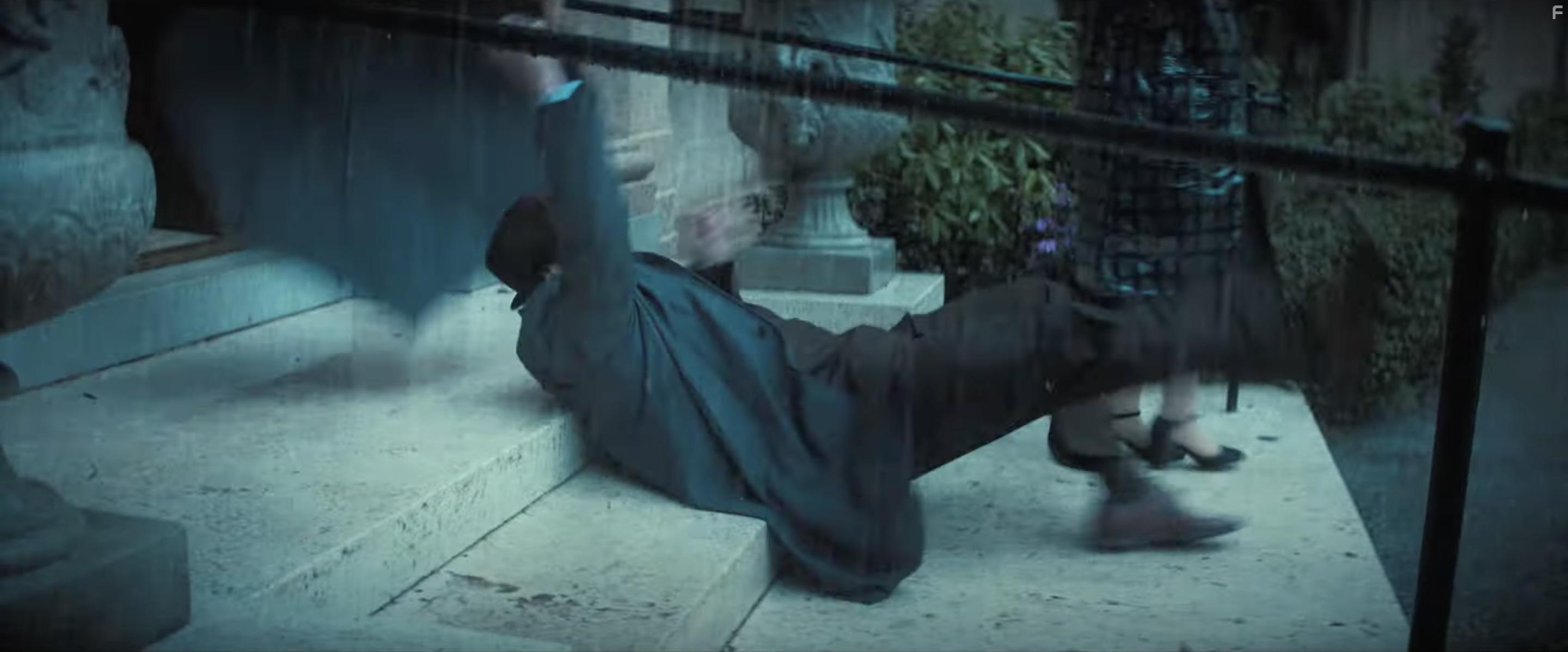 Lesli Margherita and Corey Stoll in The Many Saints of Newark (2021)