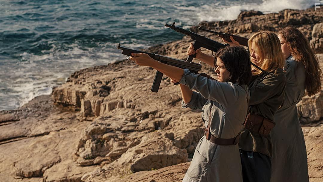 Havana Rose Liu, Soko, and Mia Goth in Mayday (2021)