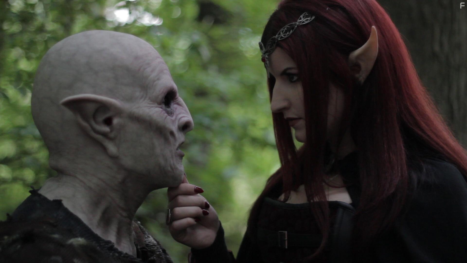 Dave Quirk and Dana Ventresca in The Rangers: Bloodstone (2021)