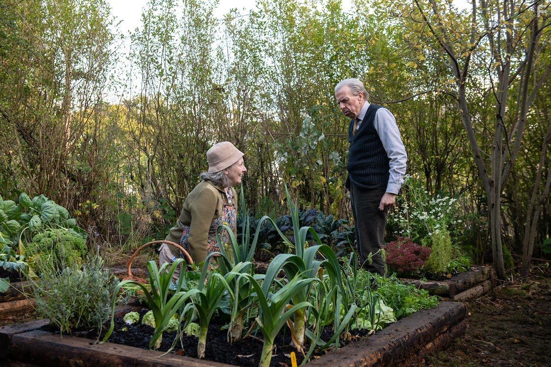 Timothy Spall and Phyllis Logan in The Last Bus (2021)