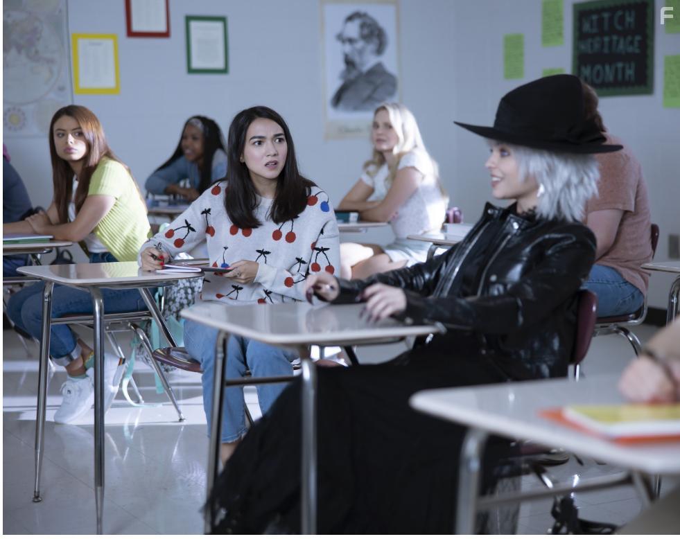 Jy Prishkulnik, Rachel Marsh, and Sarah Borne in Just Beyond (2021)