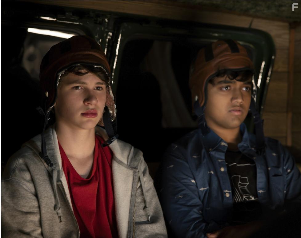 Arjun Athalye and Gabriel Bateman in Just Beyond (2021)