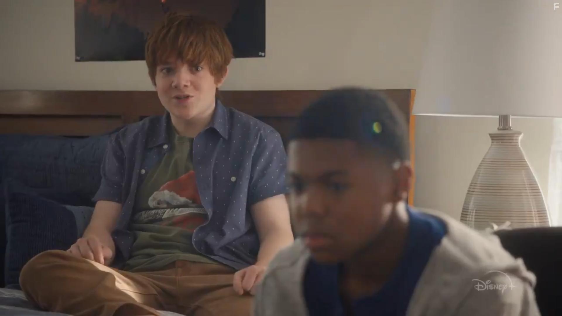 Jack Gore and Cedric Joe in Just Beyond (2021)