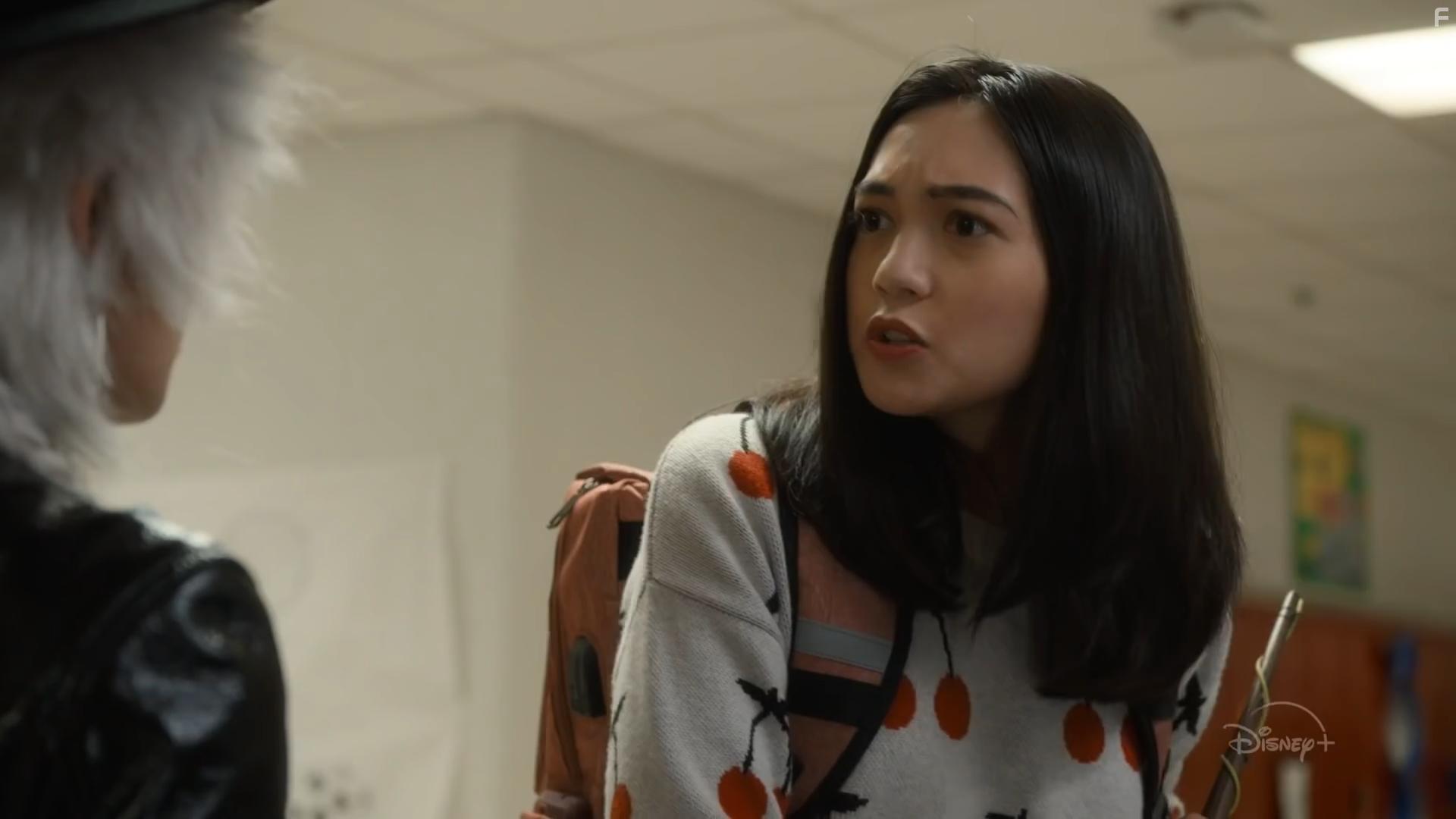 Jy Prishkulnik and Rachel Marsh in Just Beyond (2021)