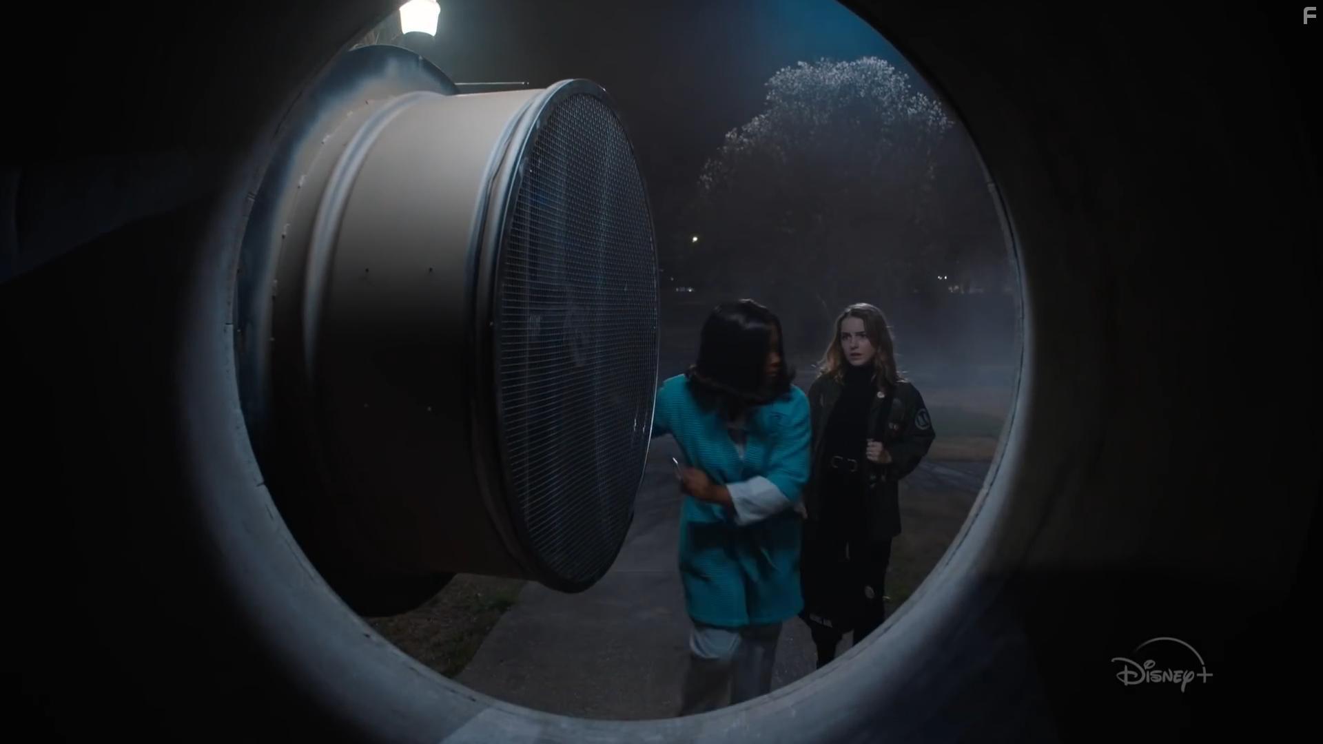 Leeann Ross and Mckenna Grace in Just Beyond (2021)