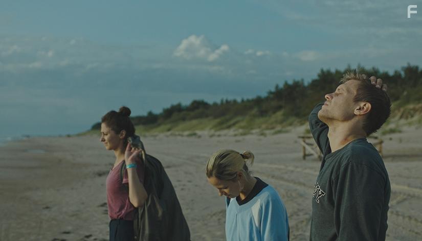 Paulius Markevicius, Gelmine Glemzaite, and Indre Patkauskaite in Summer Survivors (2018)