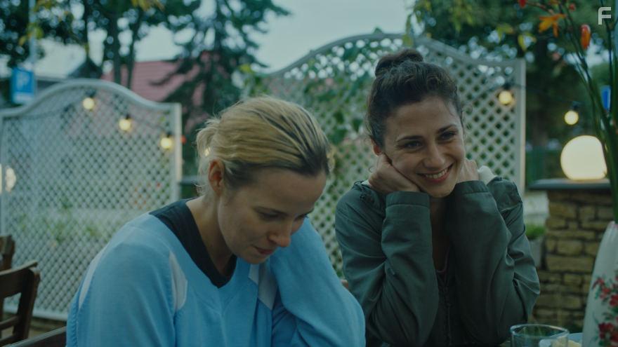 Gelmine Glemzaite and Indre Patkauskaite in Summer Survivors (2018)