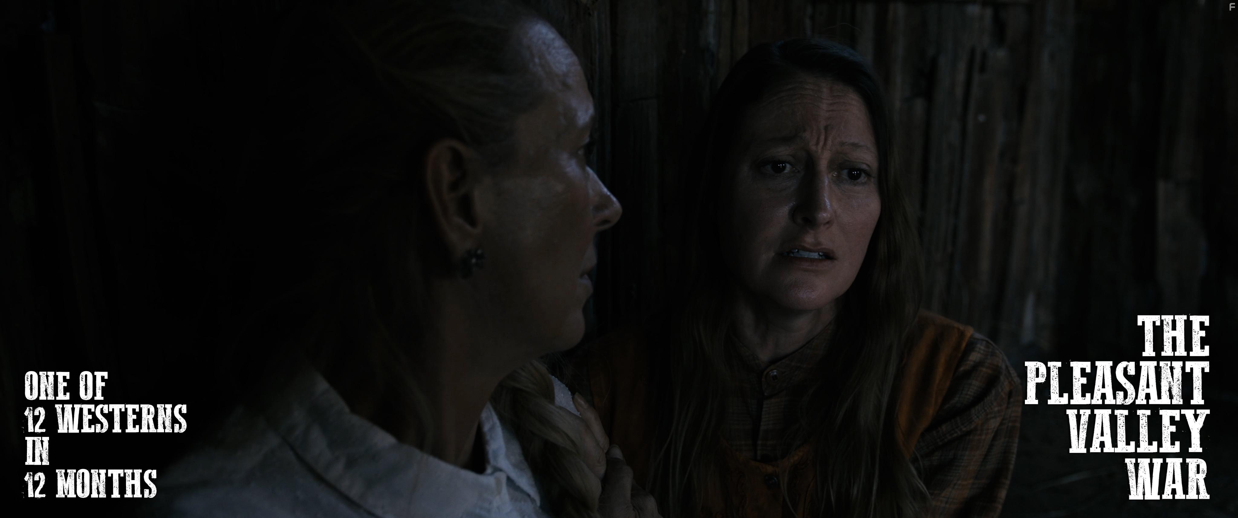 Anouschka Alexa and Cat Roberts in The Pleasant Valley War (2021)