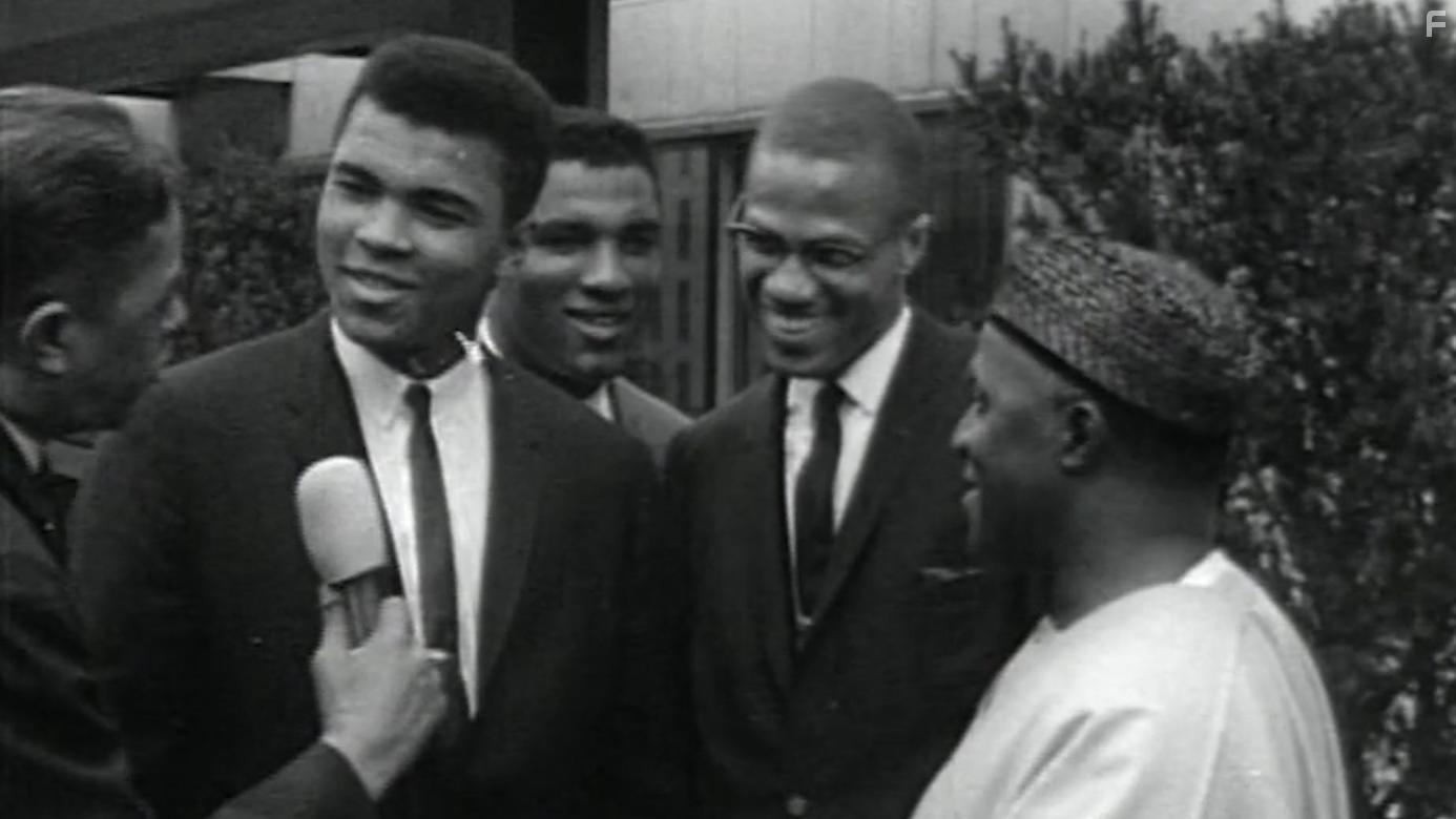 Muhammad Ali and Malcolm X in Blood Brothers: Malcolm X & Muhammad Ali (2021)