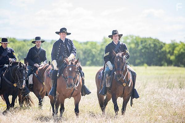 Mackenzie Astin and James Landry Hbert in Montford: The Chickasaw Rancher (2021)