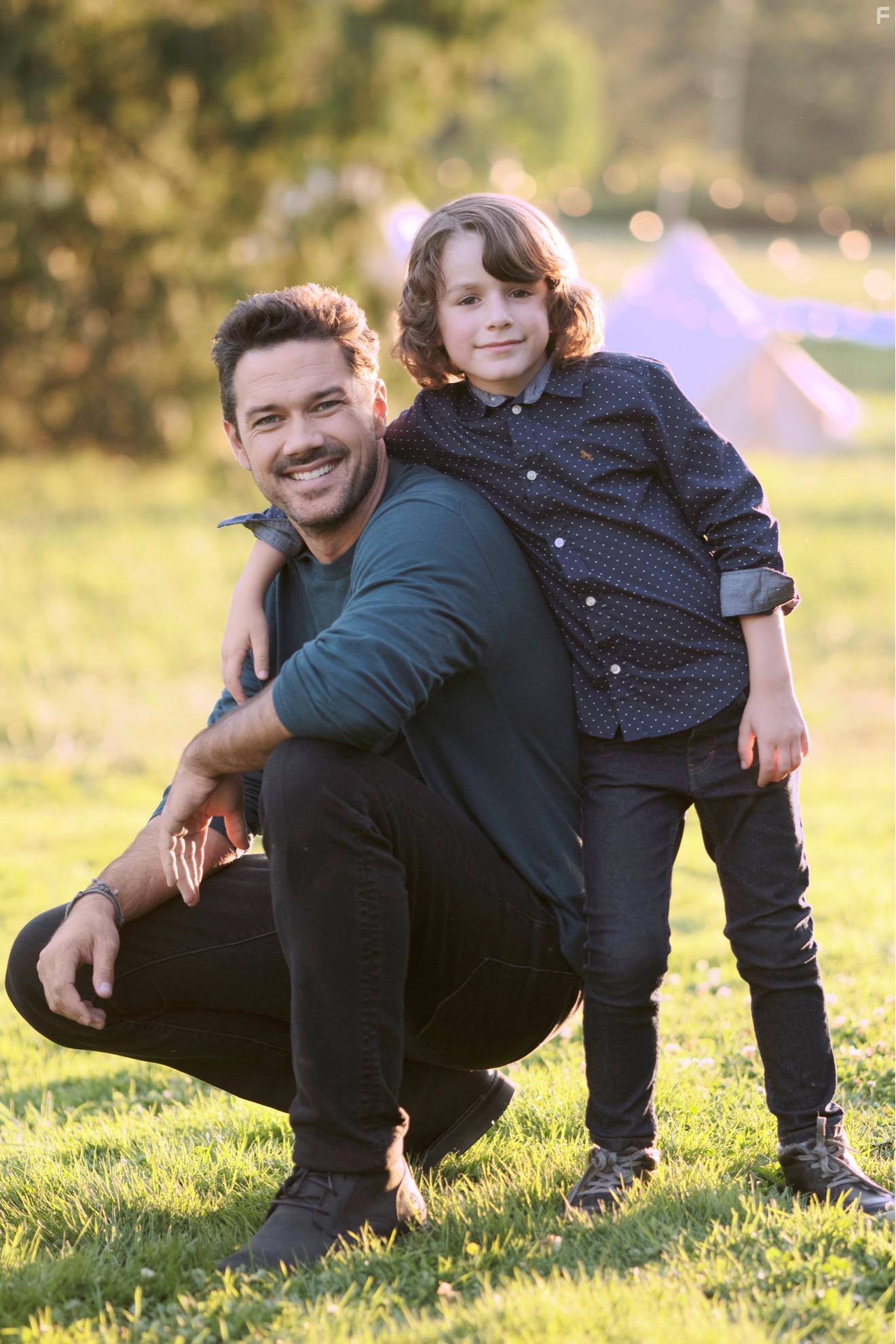 Azriel Dalman and Ryan Paevey in Coyote Creek Christmas (2021)