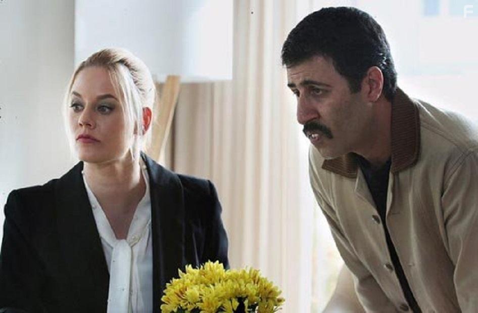 Renee Johanna Stulz and Hooman Hajabdollahi in Samurai in Berlin (2019)