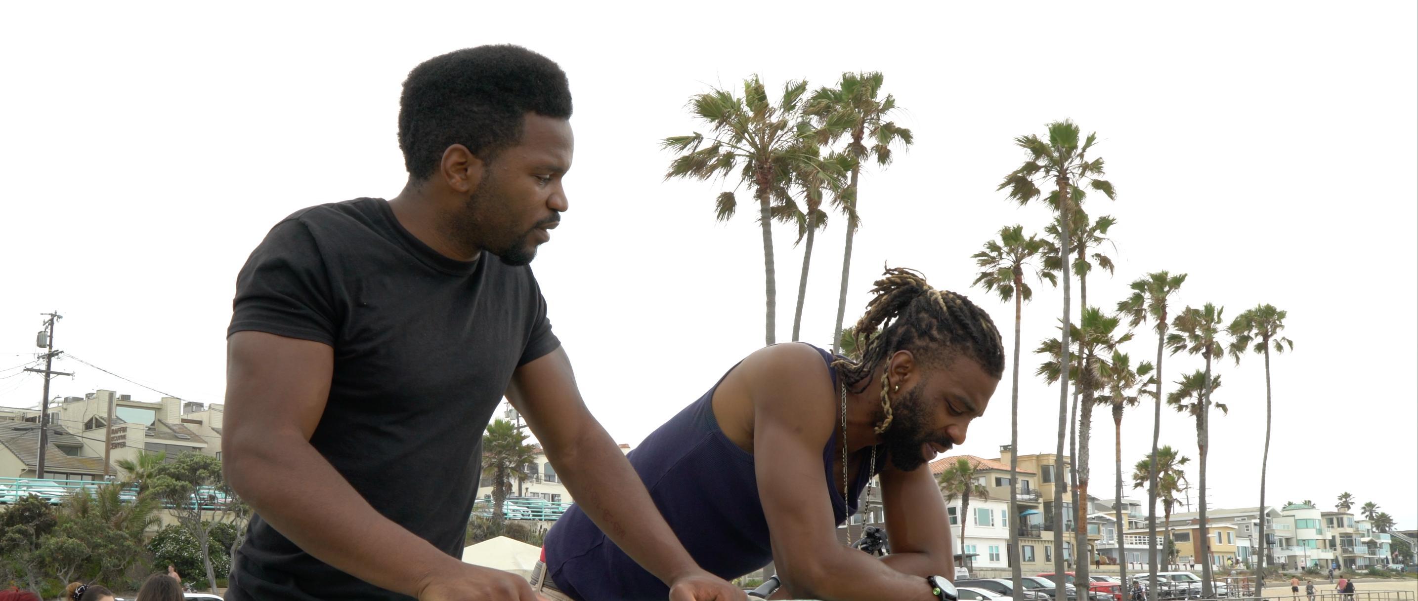 Aman Royal and William J. Robinson-Smith in Good Boys for Life (2021)