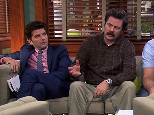 Adam Scott and Nick Offerman in Парки и зоны отдыха (2009)