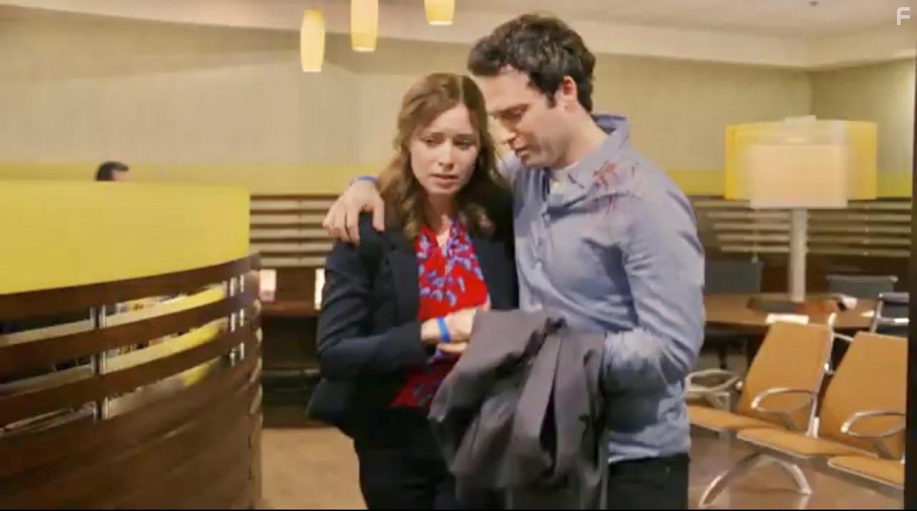 Jake Epstein and Hannah Emily Anderson in Terror in the Country (2021)