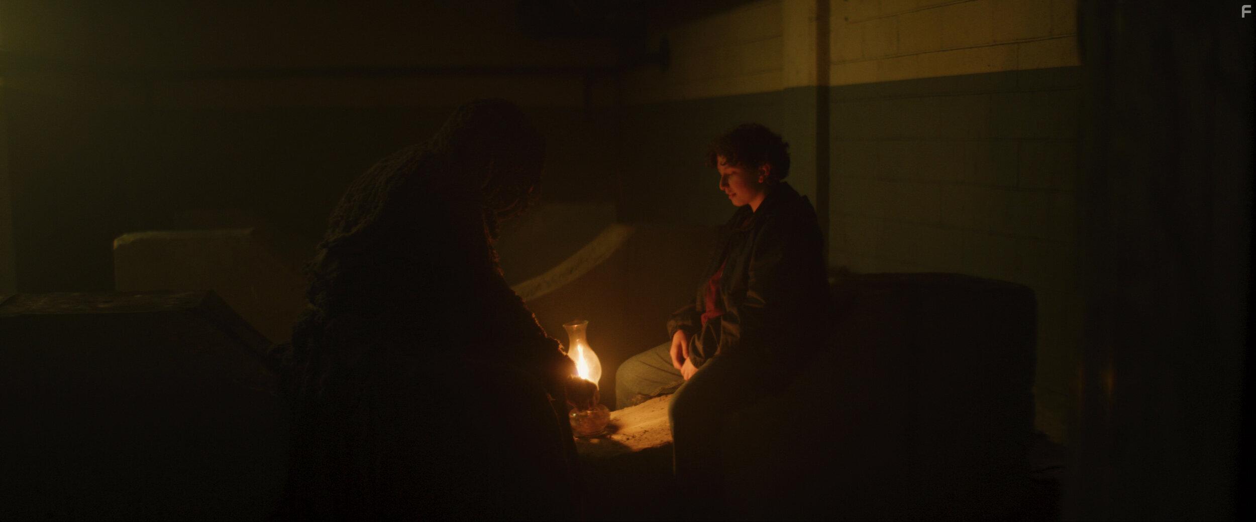 Lukas Hassel and August Maturo in Slapface (2021)